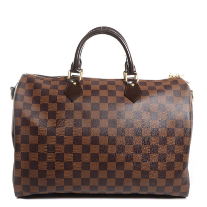 Louis Vuitton Damier Ebene Speedy Bandouliere 35 1 of 7