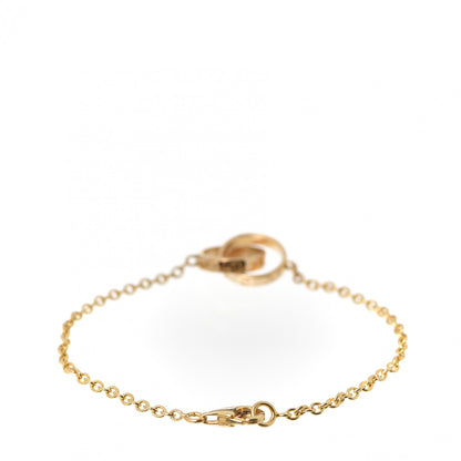 Cartier 18K Yellow Gold Interlocking LOVE Bracelet 3 of 7