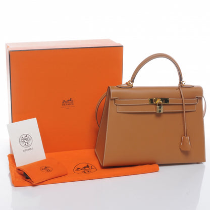 Hermes Chamonix Kelly Sellier 32 Natural 6 of 11