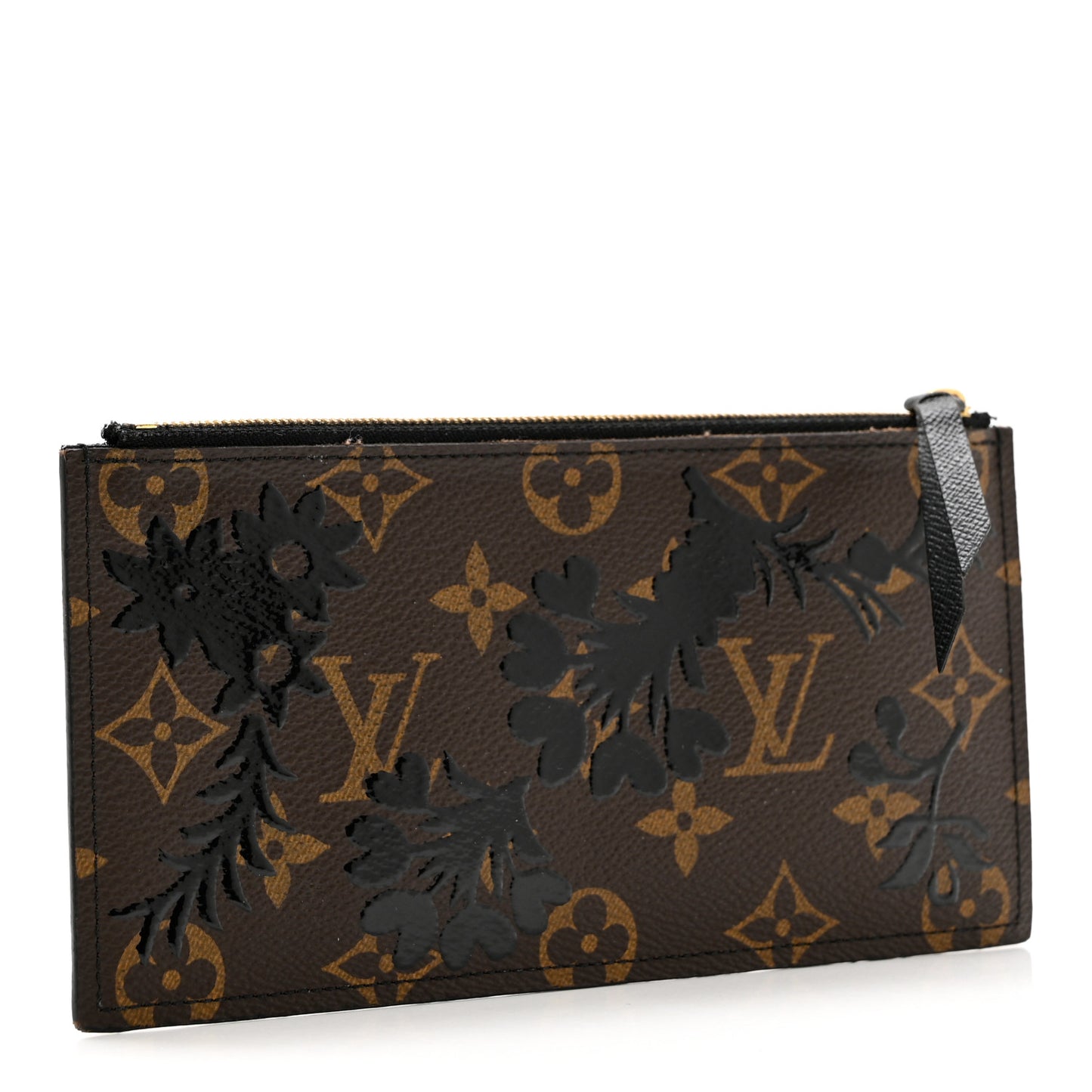 Monogram Blossom Felicie Chain Wallet Zippered Insert