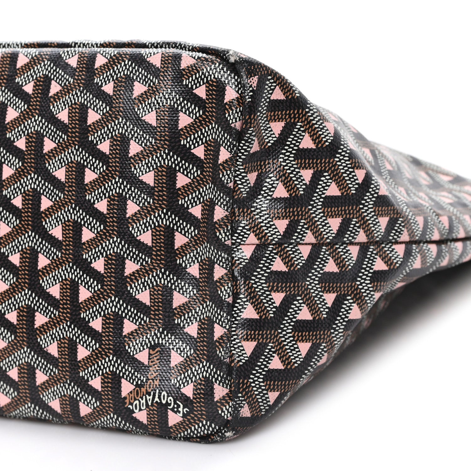Goyard Goyardine Saint Louis Claire Voie PM Black Pink 12 of 12
