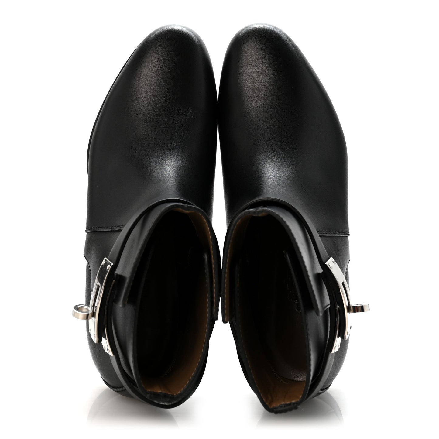 Calfskin Neo Low Boots 37 Black