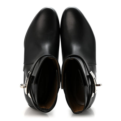 Hermes Calfskin Neo Low Boots 37 Black 2 of 10