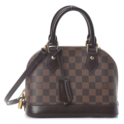 Louis Vuitton Damier Ebene Alma BB 1 of 9