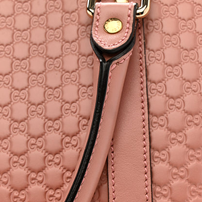 Gucci Soft Microguccissima Large Dome Satchel Soft Pink 15 of 17