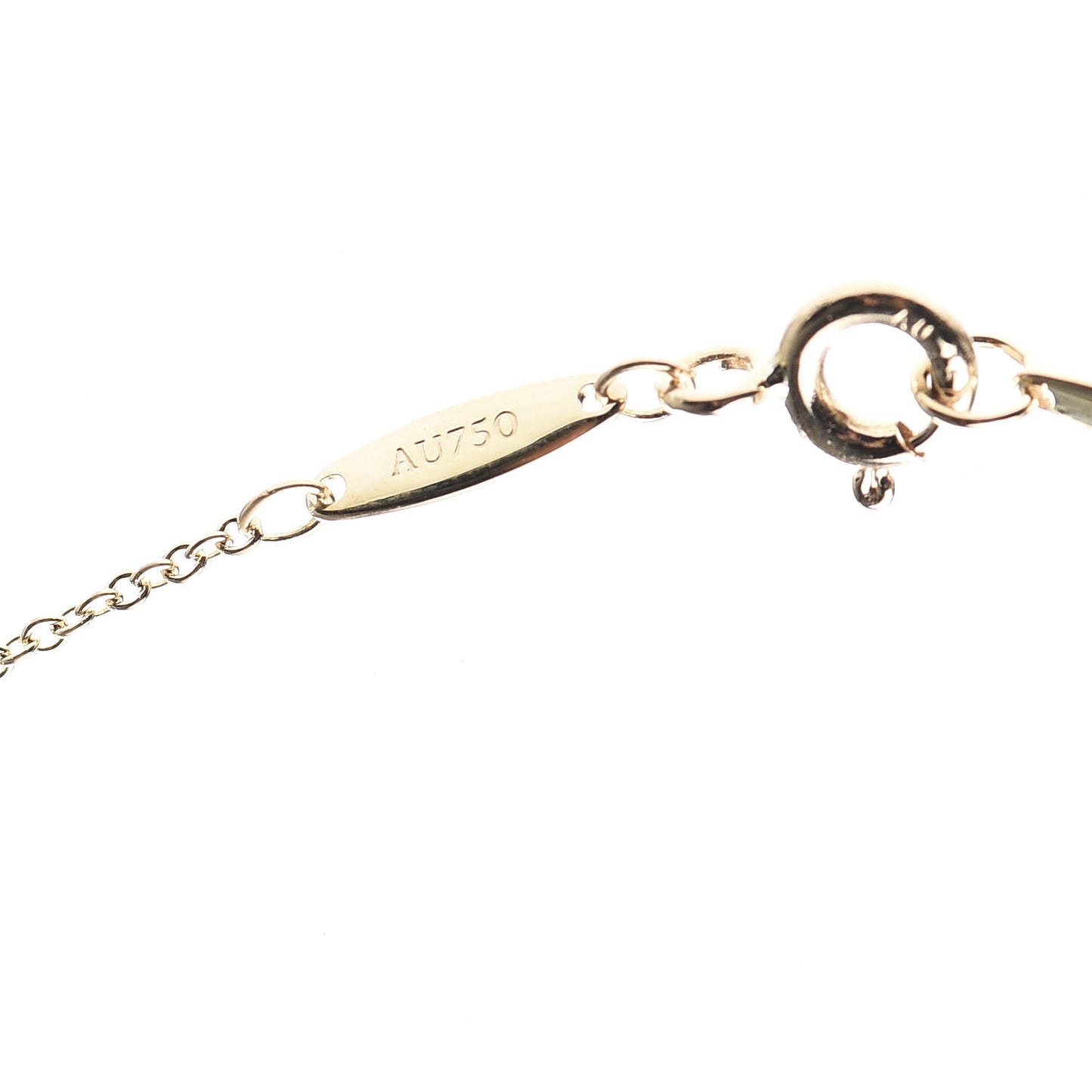 18K Yellow Gold Diamond .19ct Elsa Peretti Diamonds by the Yard Lariat Necklace