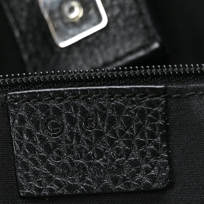 Gucci Monogram Medium Abbey Convertible Tote Black 6 of 9