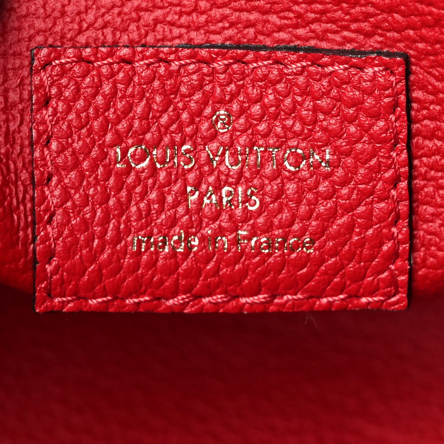 Empreinte Cosmetic Pouch Scarlet