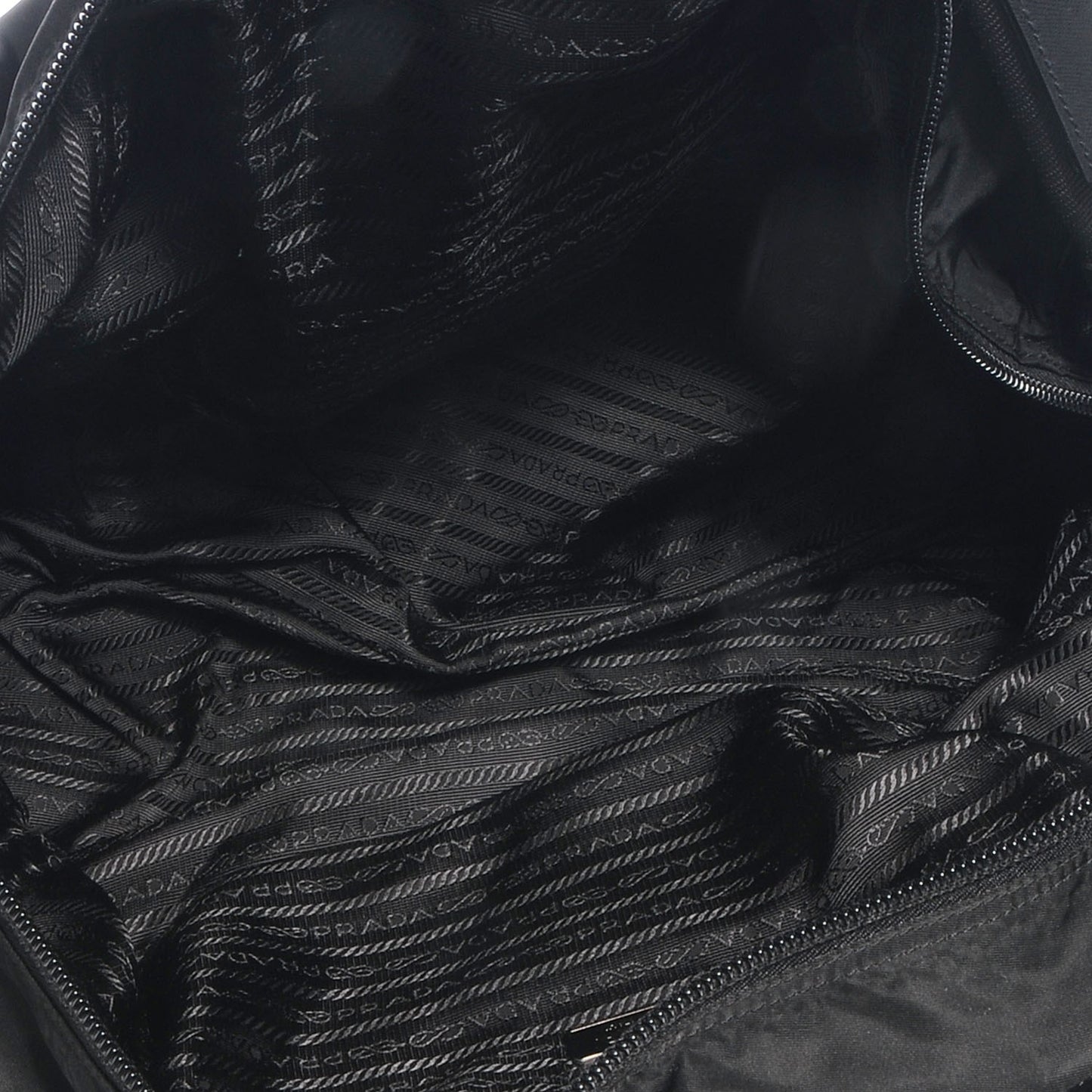 Nylon Viaggio Duffle Black