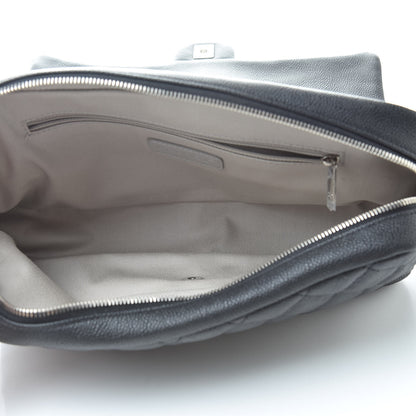 Chanel Caviar Quilted Jumbo Easy Flap Black 5 of 11