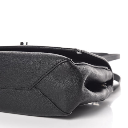 Louis Vuitton Calfskin Lockme II Chain Bag BB Black 9 of 10