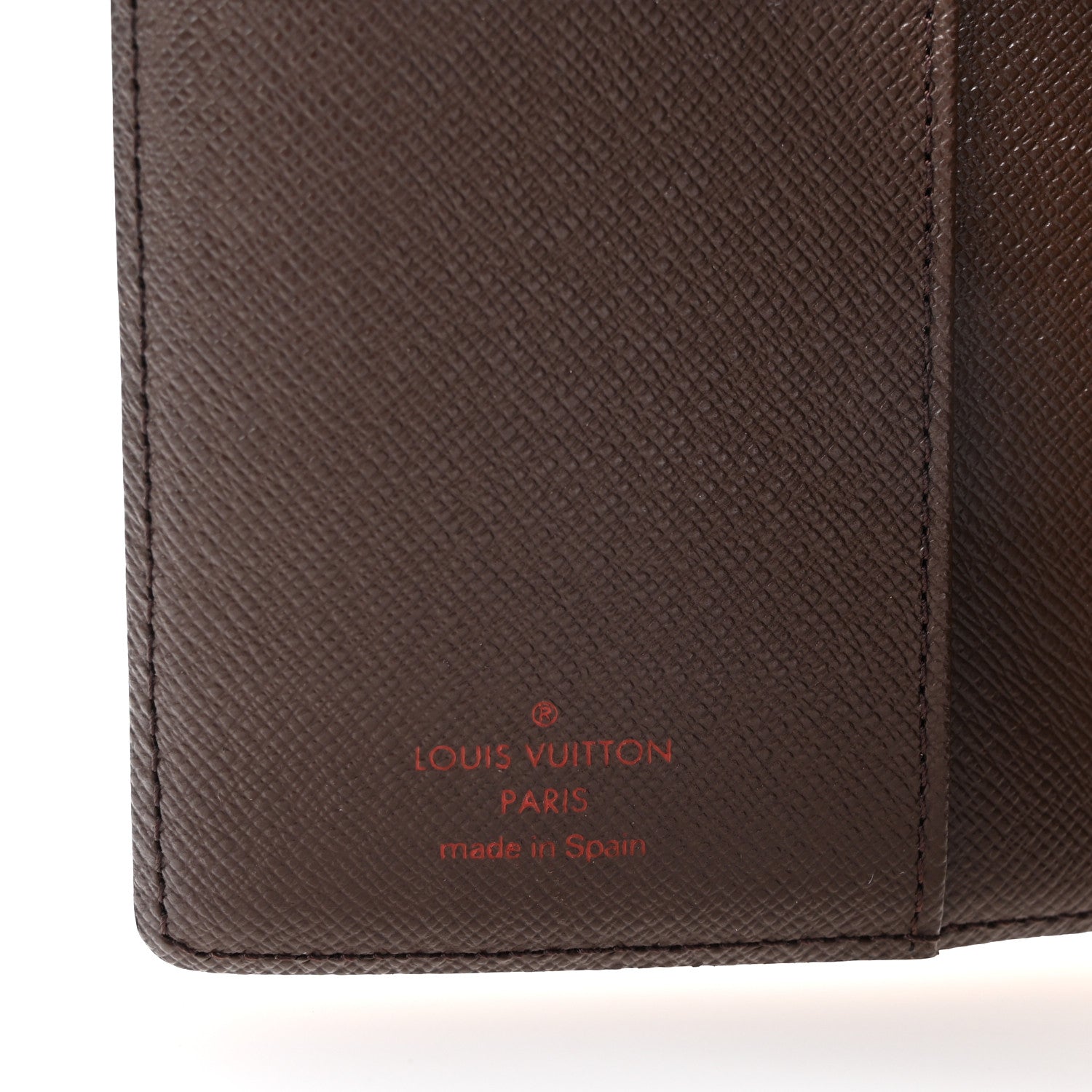 Louis Vuitton Damier Ebene Small Ring Agenda Cover 6 of 6