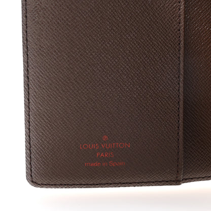 Louis Vuitton Damier Ebene Small Ring Agenda Cover 6 of 6