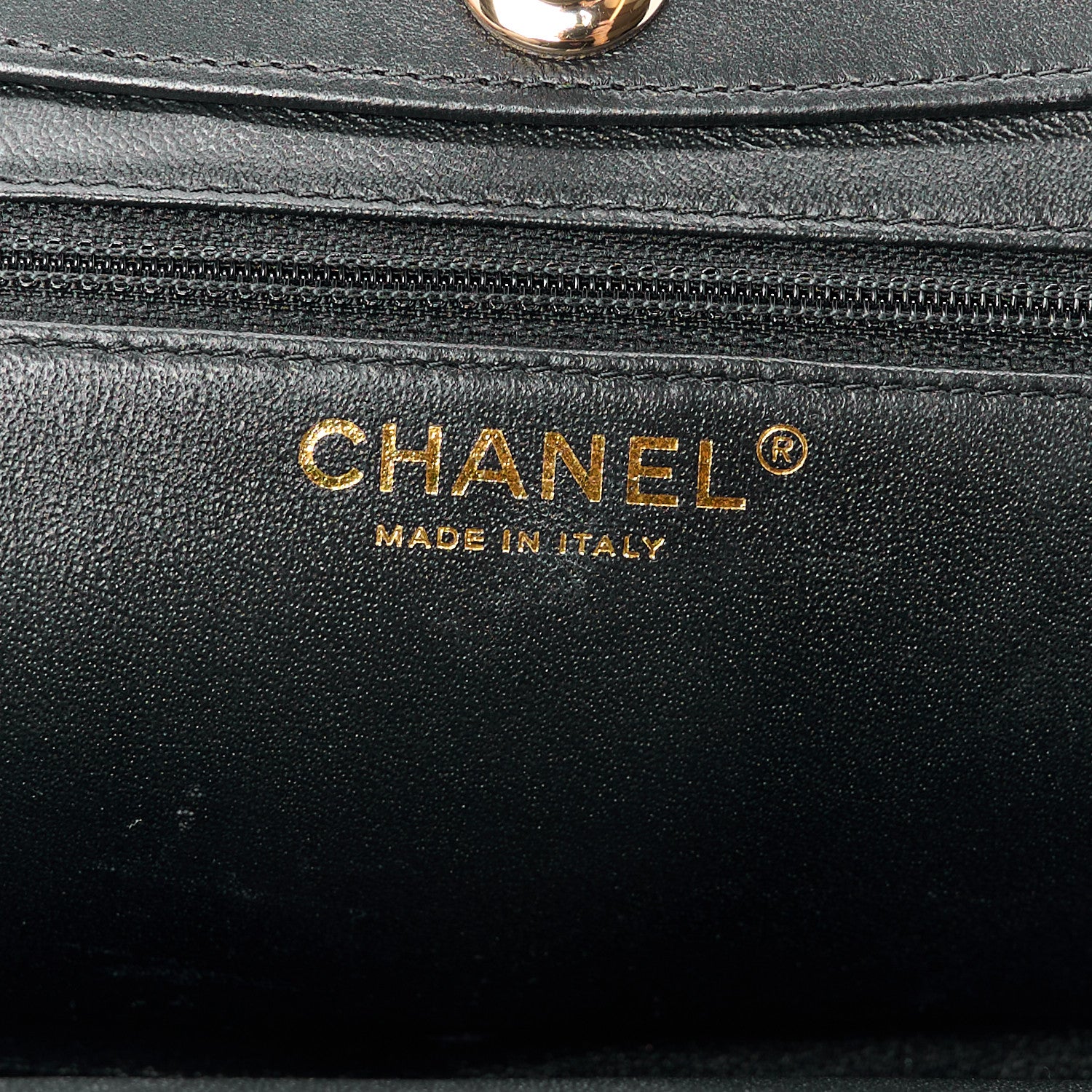Chanel Lambskin Quilted Clutch Black 6 of 11