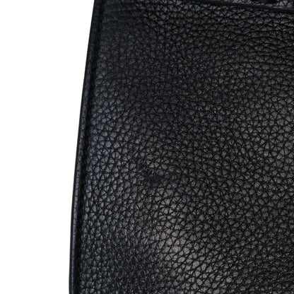 Gucci Calfskin Small GG Marmont Top Handle Bag Black 13 of 15