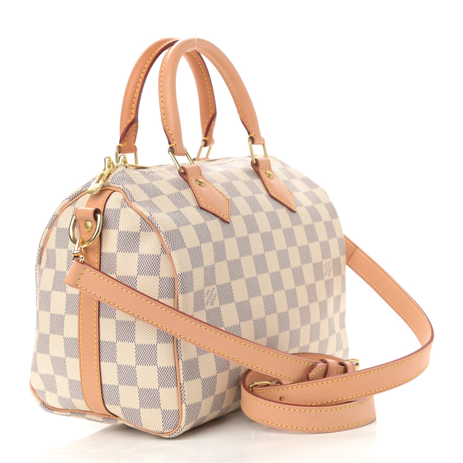 Louis Vuitton Damier Azur Speedy Bandouliere 25 3 of 10