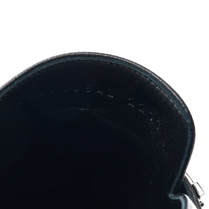 Hermes Goatskin Groupie Mules 38 Black 9 of 10