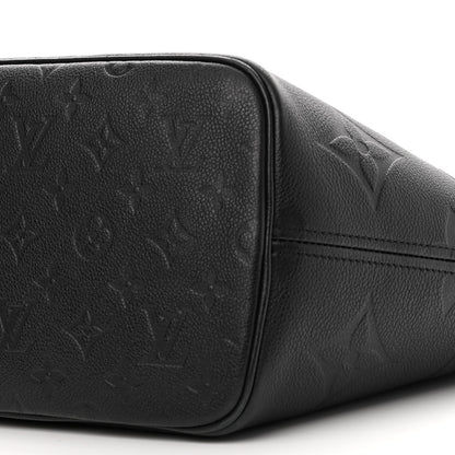 Louis Vuitton Empreinte Monogram Giant Neverfull MM Black 10 of 10