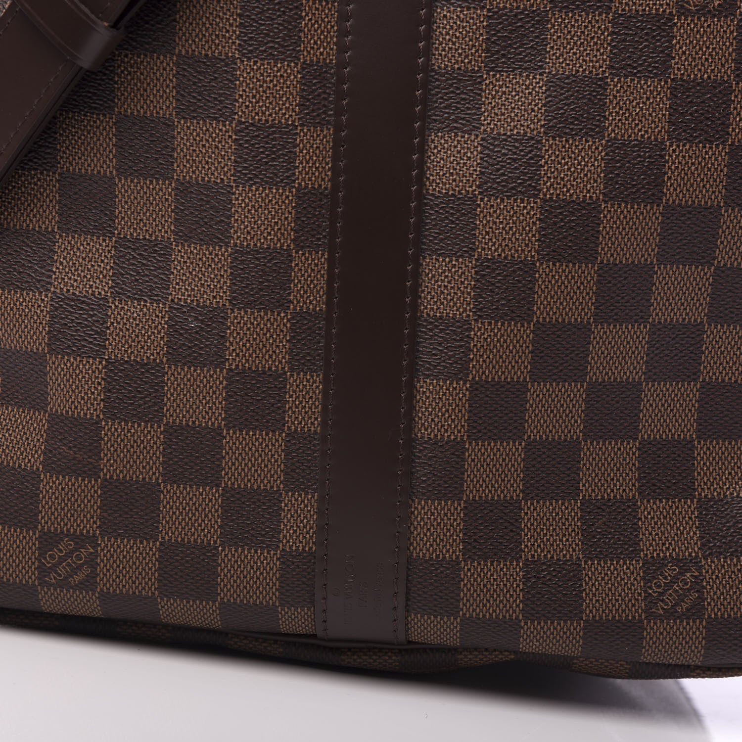 Louis Vuitton Damier Ebene Keepall Bandouliere 55 8 of 11