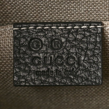 Gucci Dollar Calfskin Small Interlocking G Shoulder Bag Black 6 of 10
