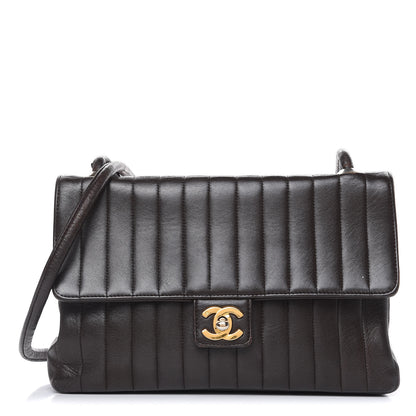 Chanel Lambskin Vertical Quilt Medium Flap Brown 1 of 22