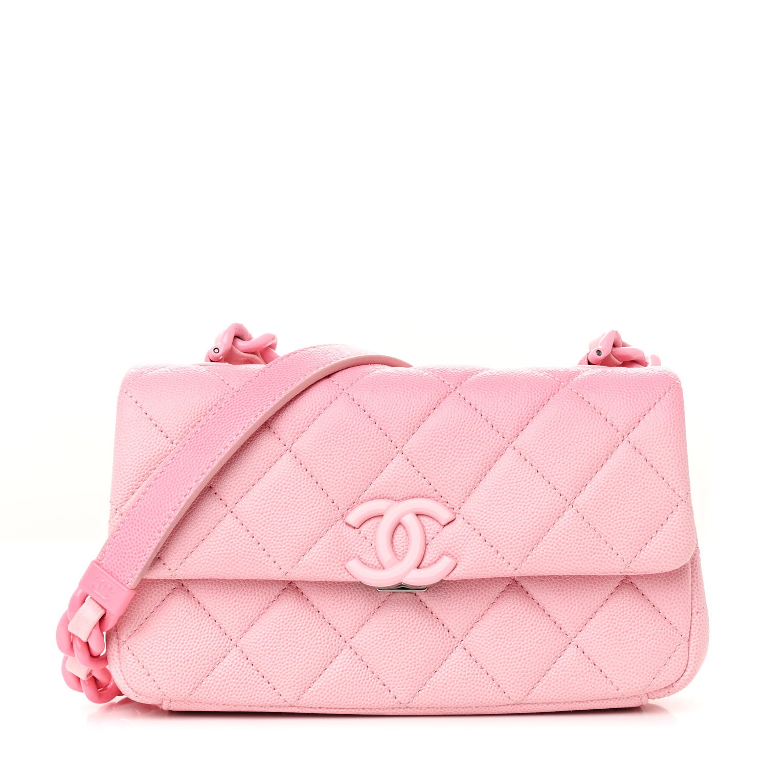 Chanel Shaded Caviar Quilted My Everything Small Flap Pink Light Pink 1 of 12