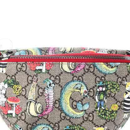 Gucci GG Supreme Monogram Childrens Bugs Print Belt Bag Multicolor 10 of 11