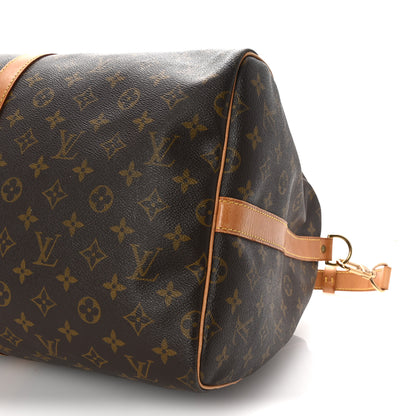 Louis Vuitton Monogram Keepall Bandouliere 55 9 of 9
