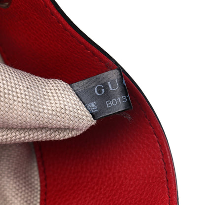 Gucci Pebbled Calfskin Medium Soho Chain Shoulder Bag Tabasco Red 8 of 14