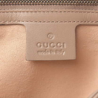 Gucci Calfskin Matelasse Medium GG Marmont Shoulder Bag Porcelain Rose 8 of 9