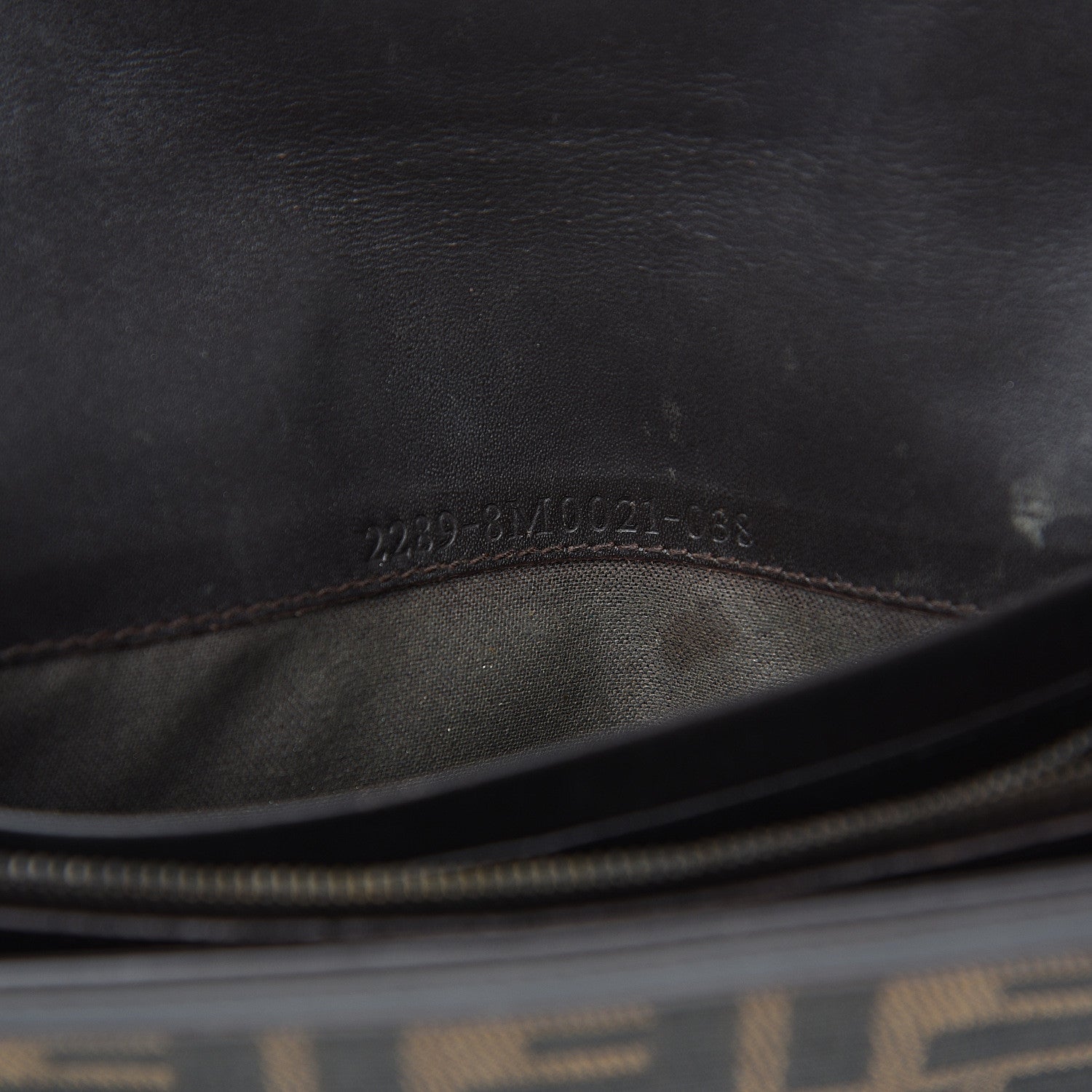 Fendi Zucca Continental Wallet Tobacco 6 of 12