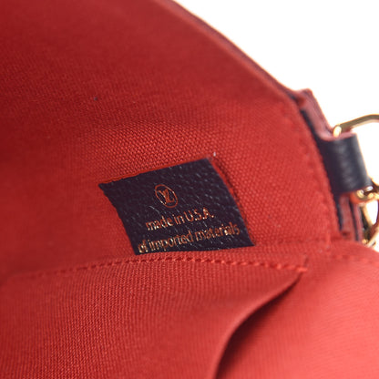 Louis Vuitton Empreinte Pochette Felicie Chain Wallet Marine Rouge 8 of 12