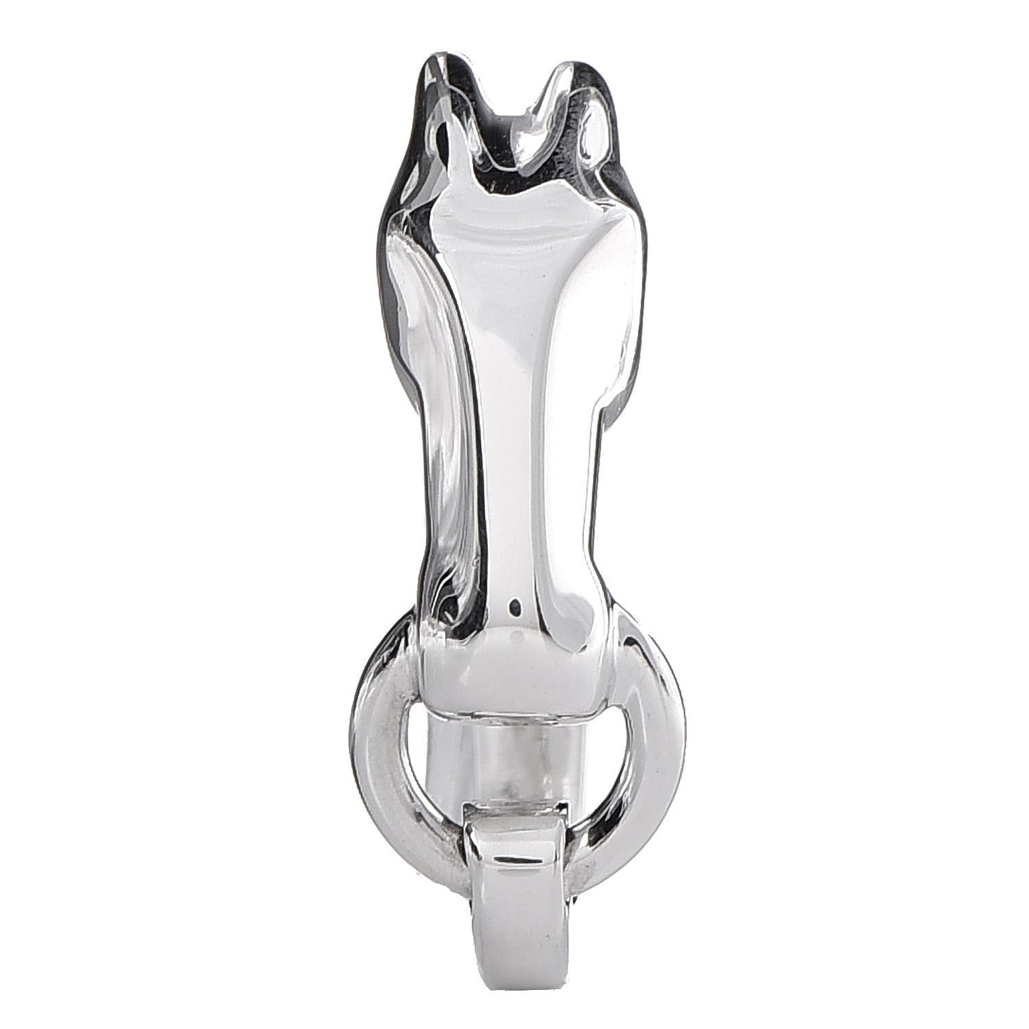 Sterling Silver Small Galop Ring 56 7.75