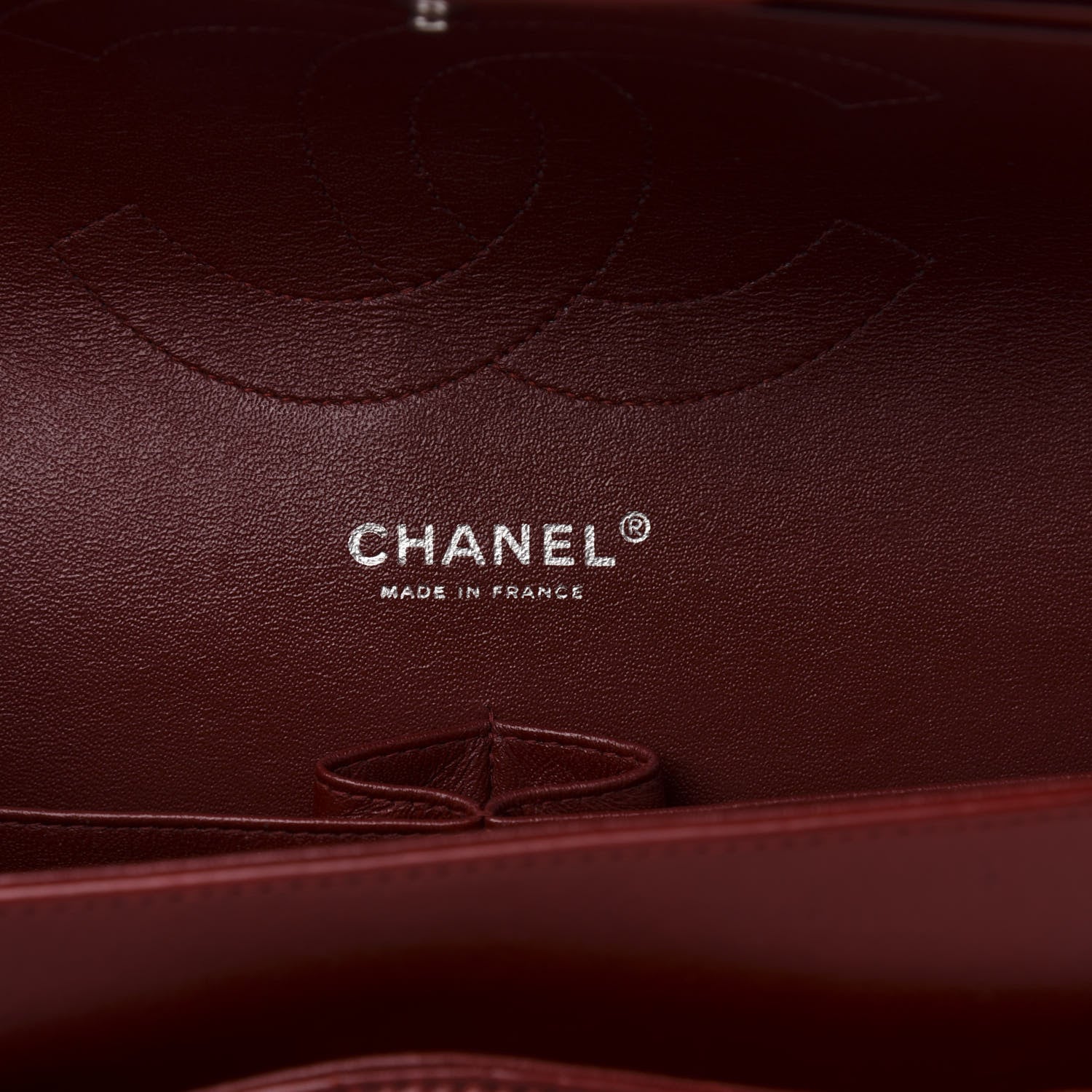 Chanel Lambskin Quilted Jumbo Double Flap Red 7 of 14