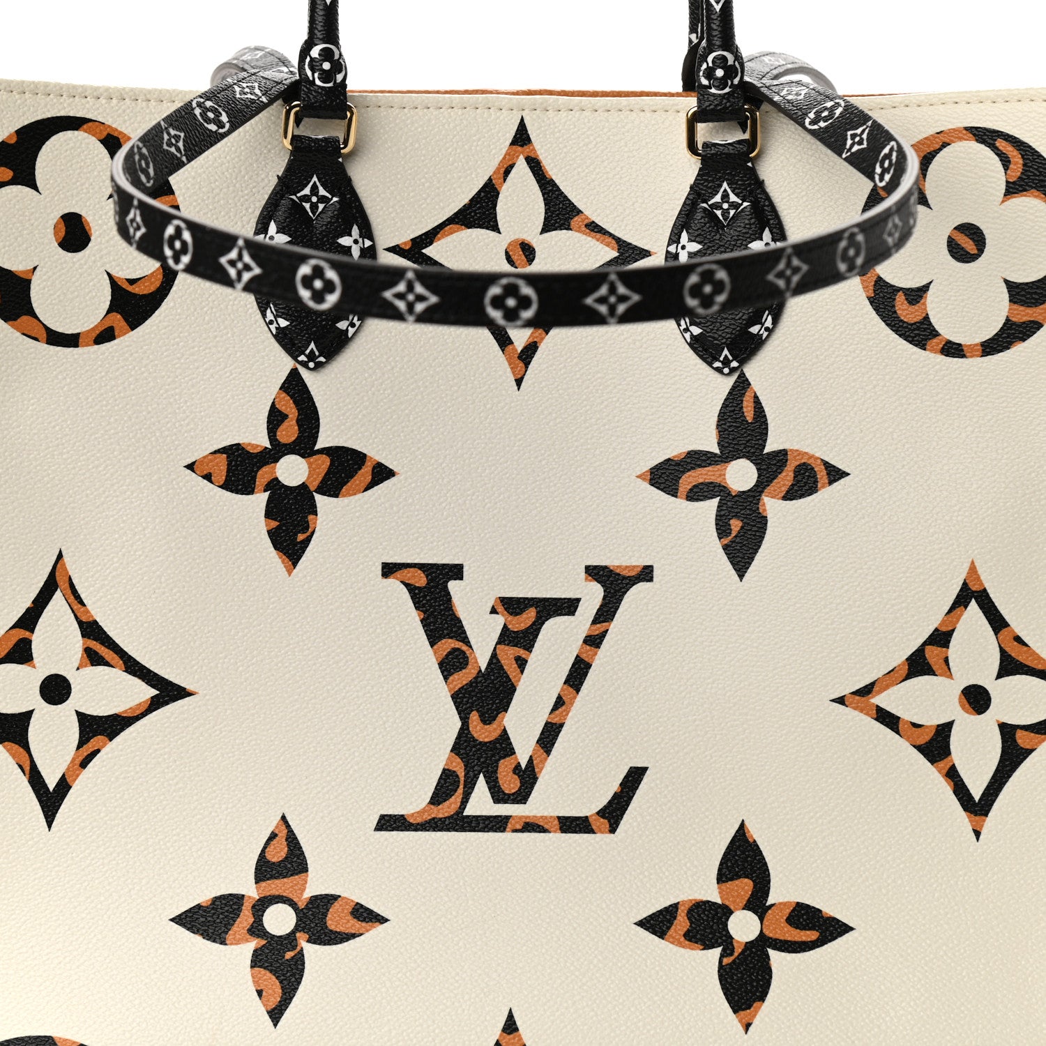 Louis Vuitton Monogram Giant Jungle Onthego GM Ivory 7 of 9