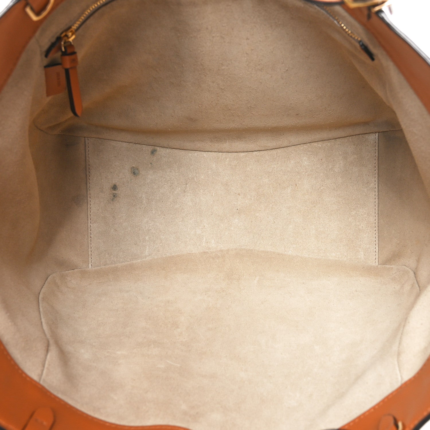 Jimmy Choo Calfskin Varenne E/W Tote Bag Tan 5 of 11