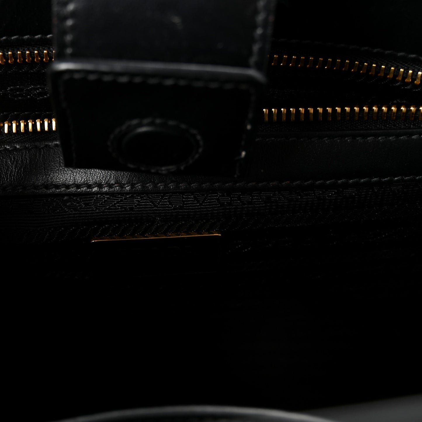 Saffiano Soft Calfskin Large Tote Black