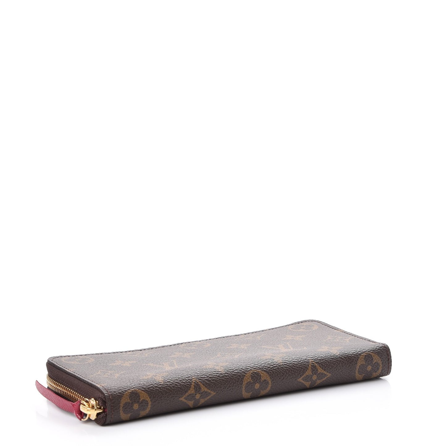 Monogram Clemence Wallet Fuchsia