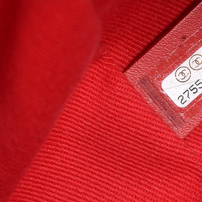 Chanel Canvas Small Double Face Shopping Tote Red 10 of 10