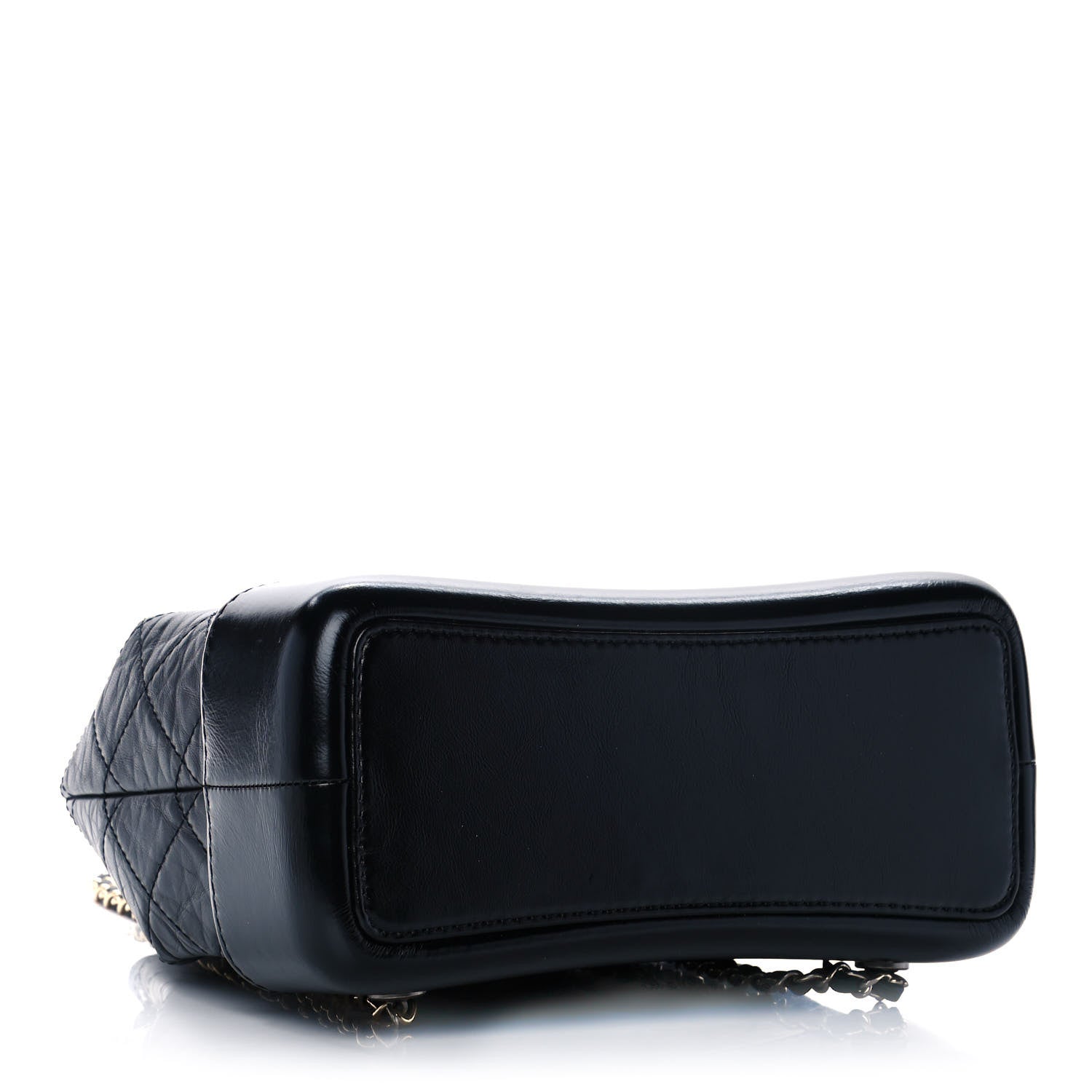 Chanel Aged Calfskin Quilted Small Gabrielle Backpack Black 4 of 11