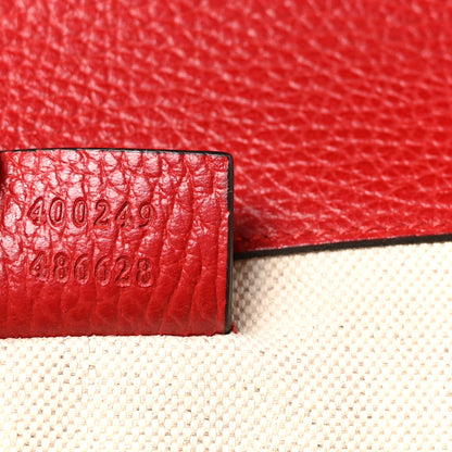 Gucci Dollar Calfskin Swarovski Crystal Small Dionysus Shoulder Bag Hibiscus Red 7 of 10