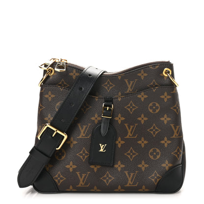 Louis Vuitton Monogram Odeon PM  Black 1 of 9