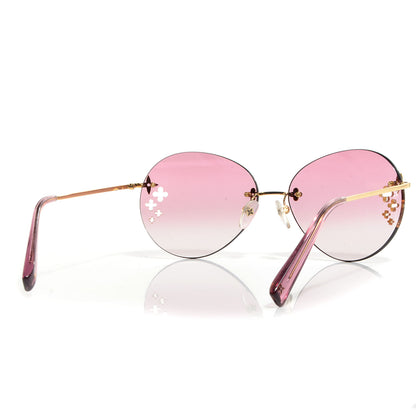 Louis Vuitton Round Desmayo Sunglasses 2 of 5