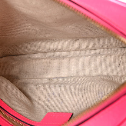 Gucci Canvas Flora Floral Shoulder Bag White Fuchsia Fluo 5 of 11