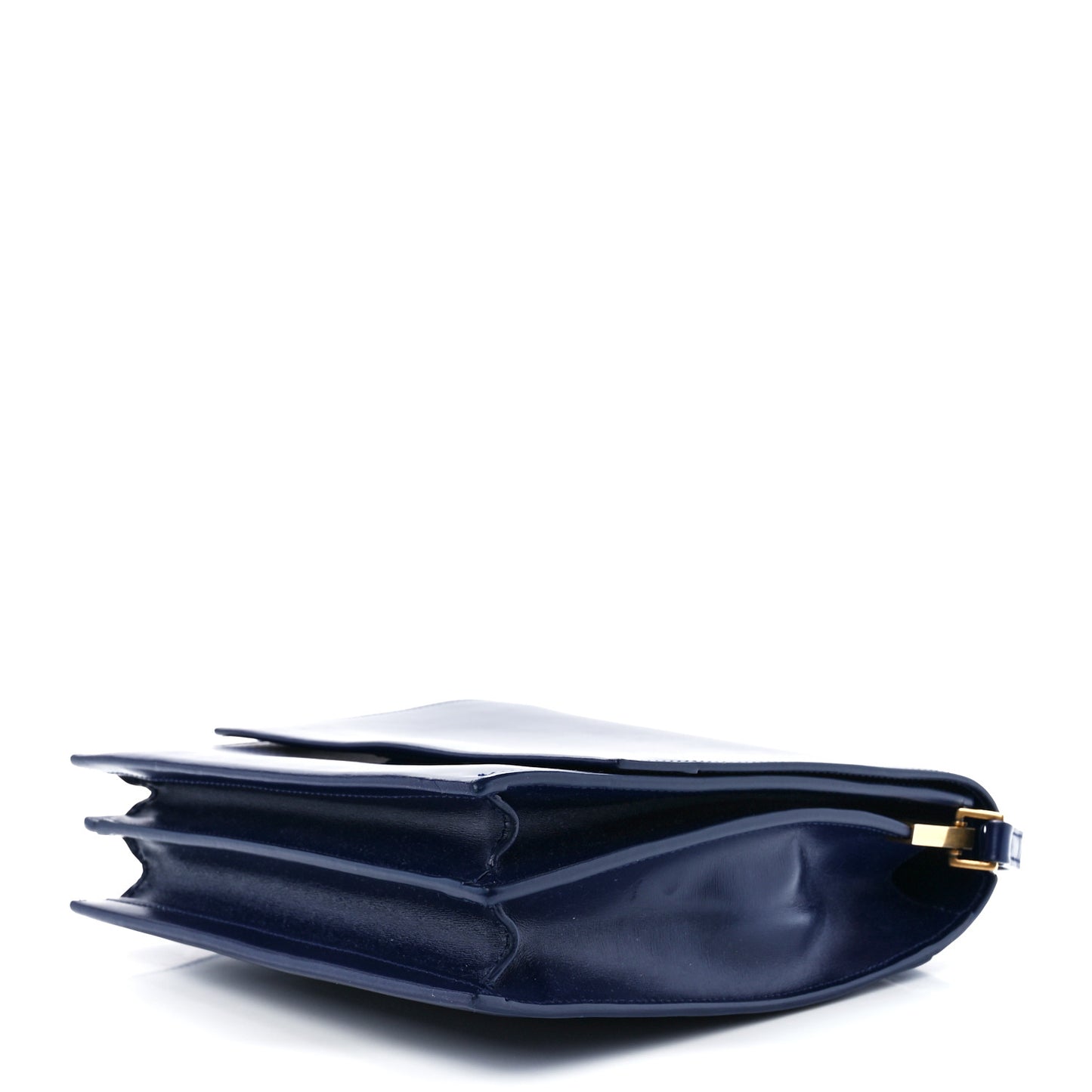 Calfskin Sao Shoulder Bag Saphir