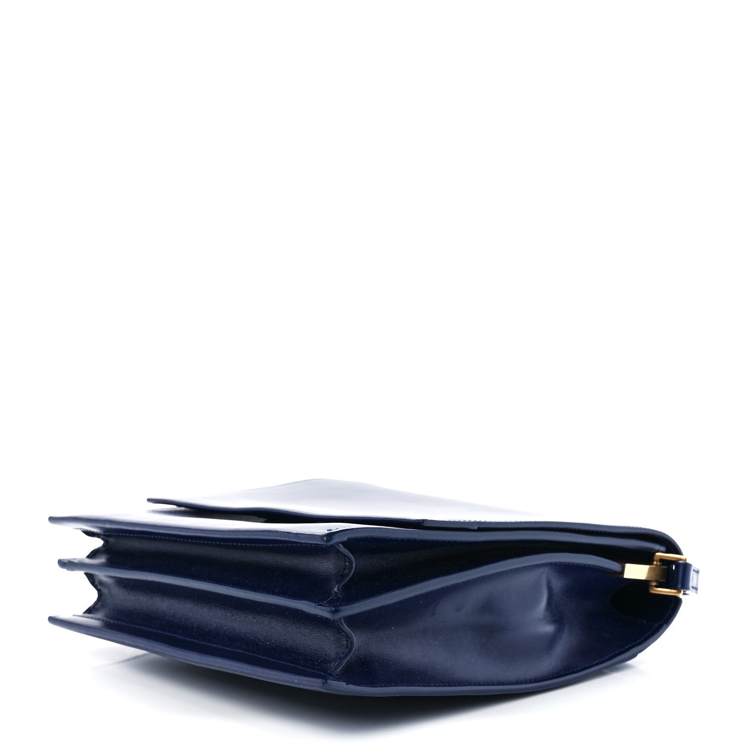 Saint Laurent Calfskin Sao Shoulder Bag Saphir 10 of 12