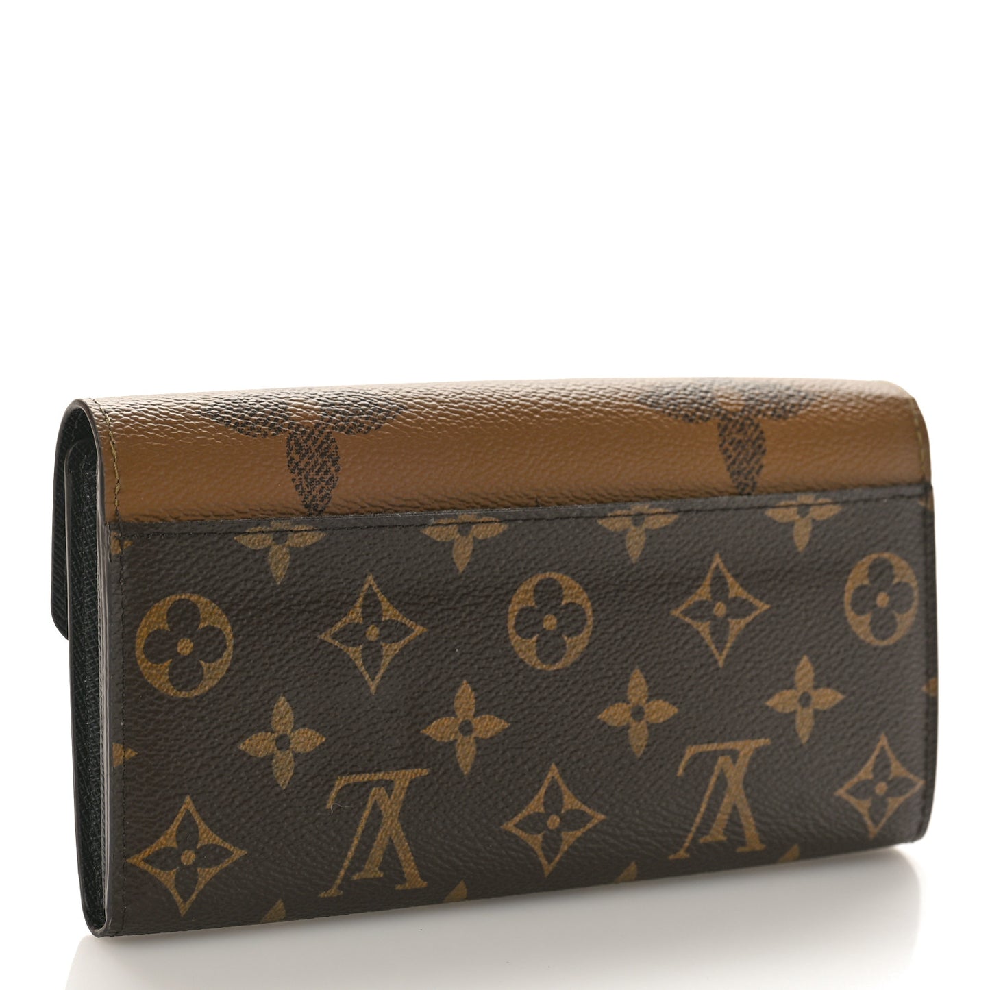 Reverse Monogram Giant Sarah Wallet
