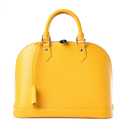Louis Vuitton Epi Alma MM Citron 1 of 11