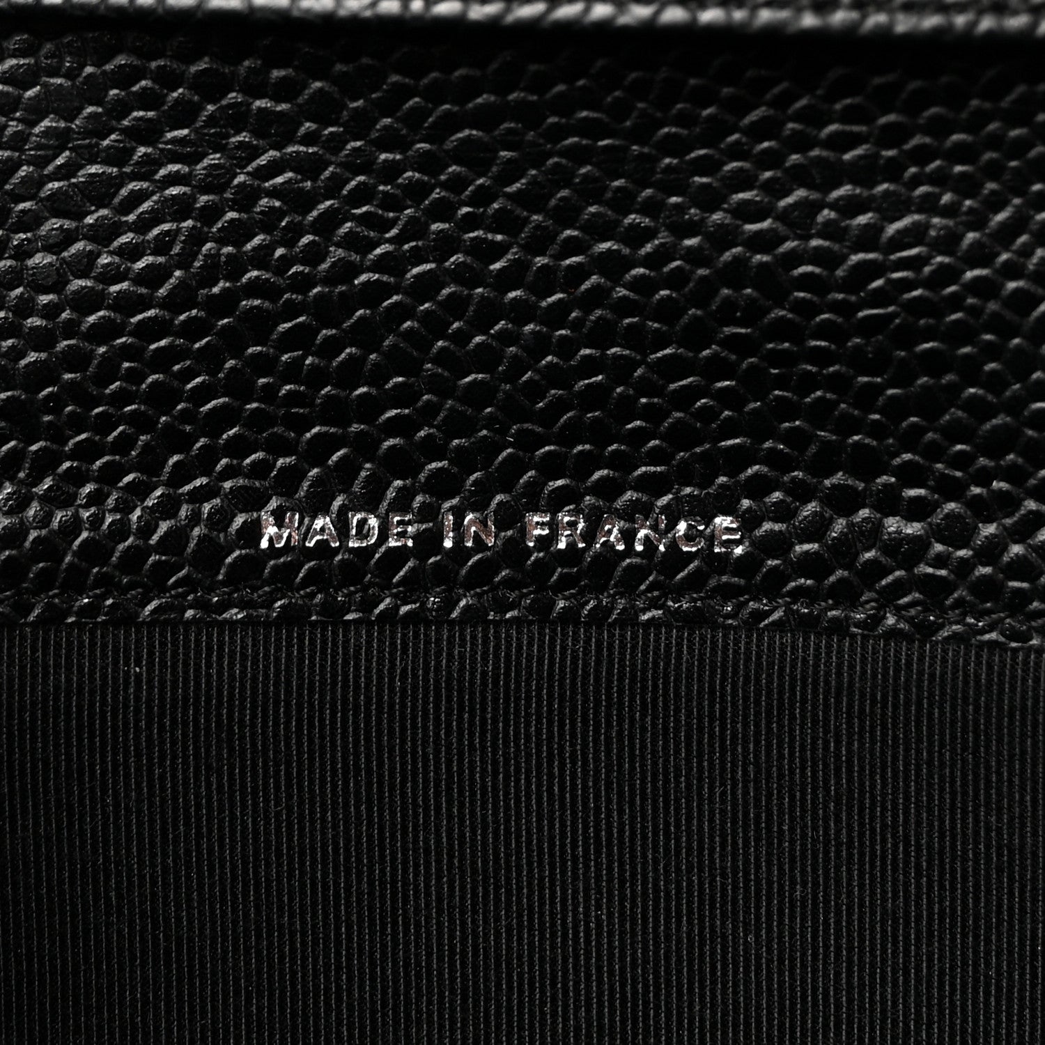 Chanel Caviar Quilted Yen Wallet Black 8 of 15