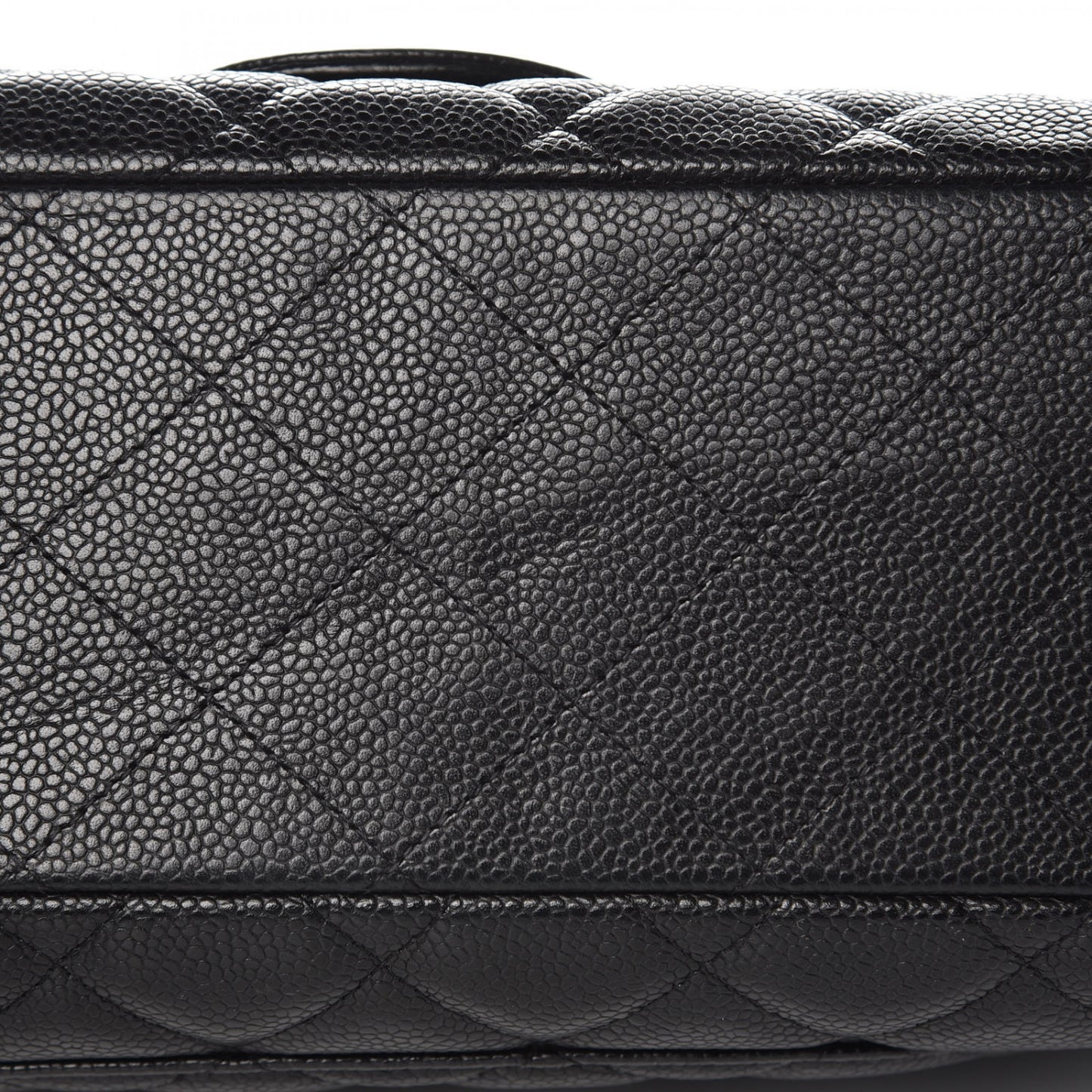 Caviar Quilted Maxi Single Flap Black